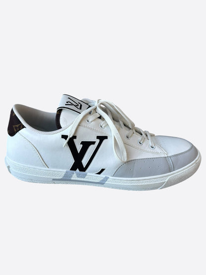 Louis Vuitton White & Grey Charlie Sneakers