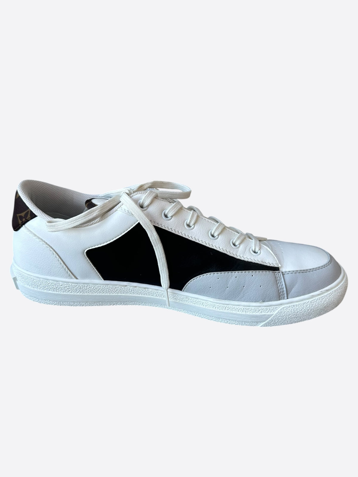 Louis Vuitton White & Grey Charlie Sneakers