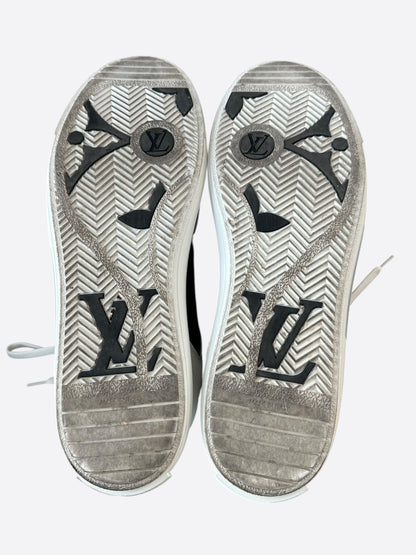 Louis Vuitton White & Grey Charlie Sneakers