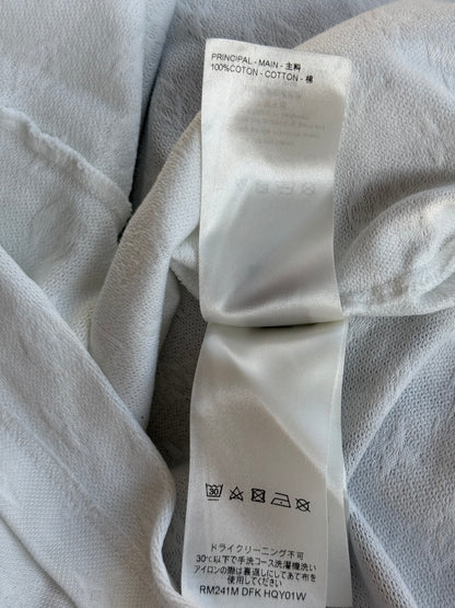 Louis Vuitton White & Blue Floral Monogram T-Shirt