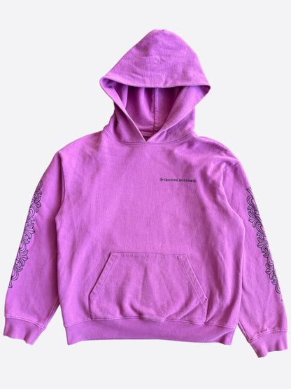 Chrome Hearts Matty Boy Purple Spider Web Hoodie