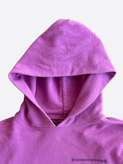 Chrome Hearts Matty Boy Purple Spider Web Hoodie