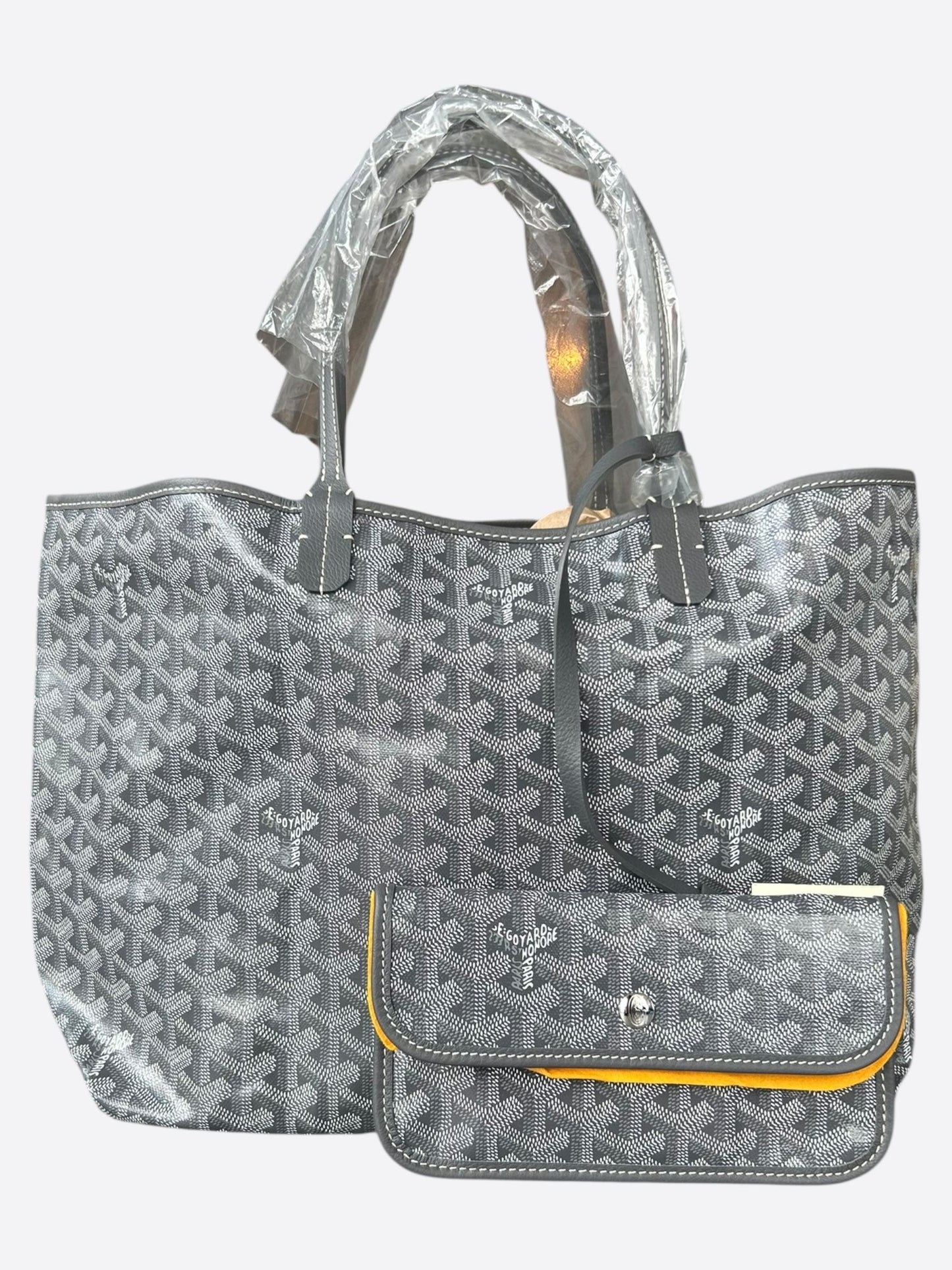 Goyard Grey St. Louis Tote Bag