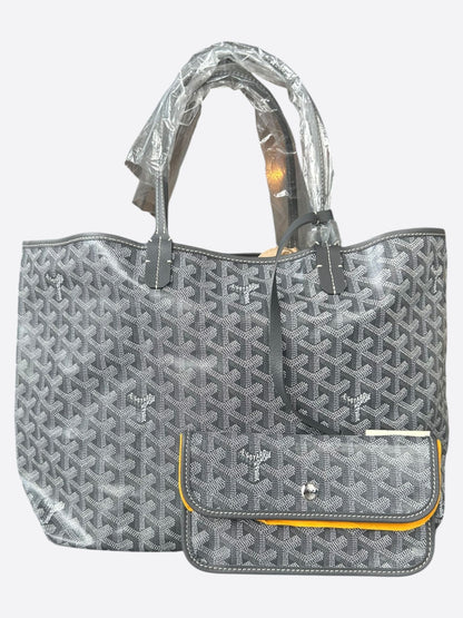 Goyard Grey St. Louis Tote Bag