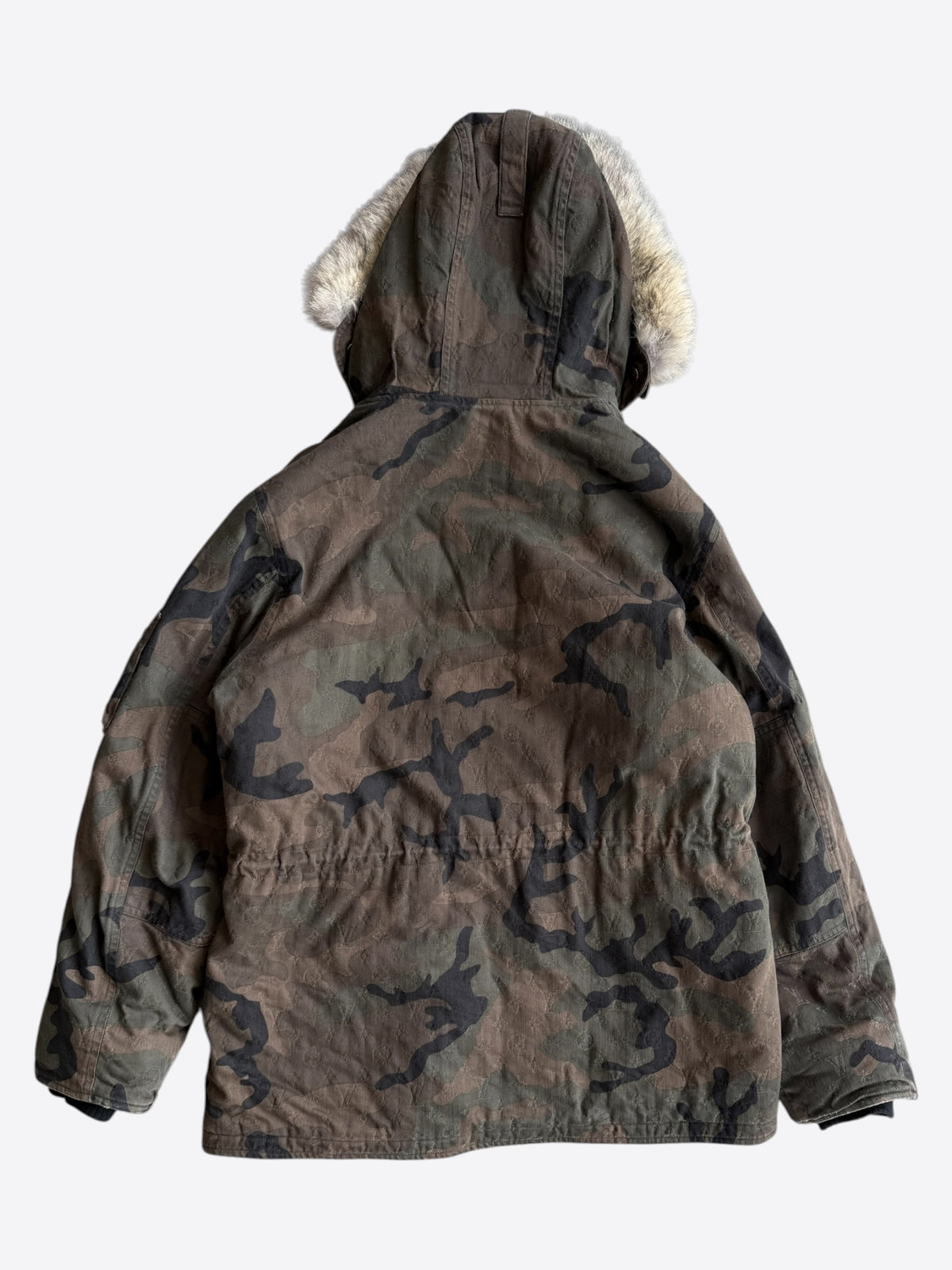 Louis Vuitton Supreme Camouflage Monogram Denim Parka