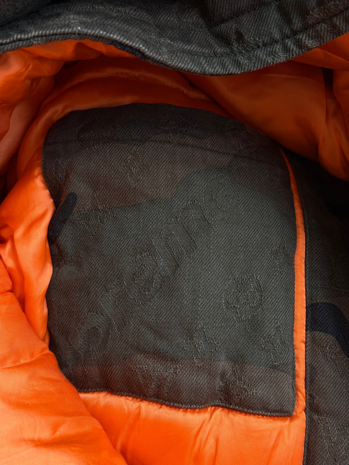 Louis Vuitton Supreme Camouflage Monogram Denim Parka