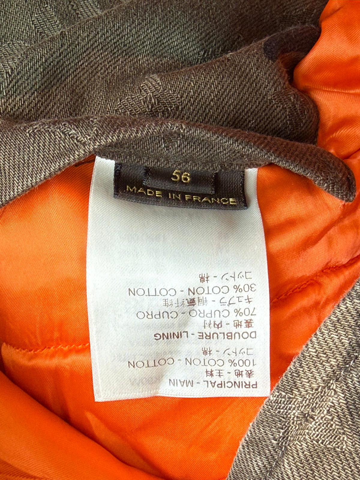 Louis Vuitton Supreme Camouflage Monogram Denim Parka