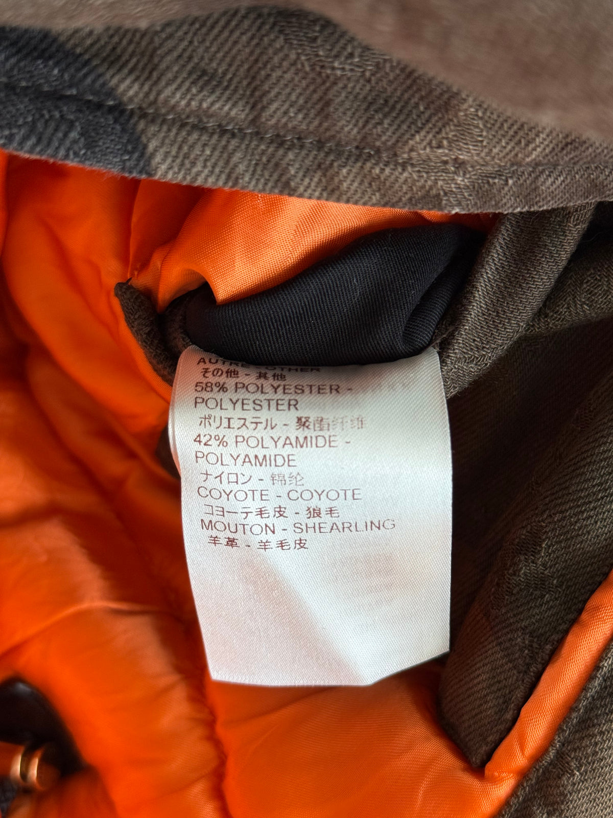 Louis Vuitton Supreme Camouflage Monogram Denim Parka