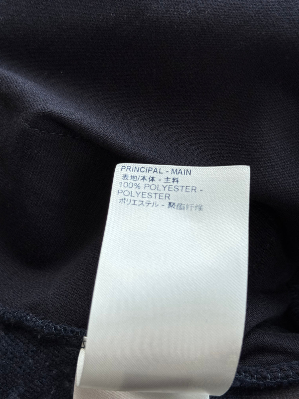 Louis Vuitton Navy Monogram Fleece Jacket