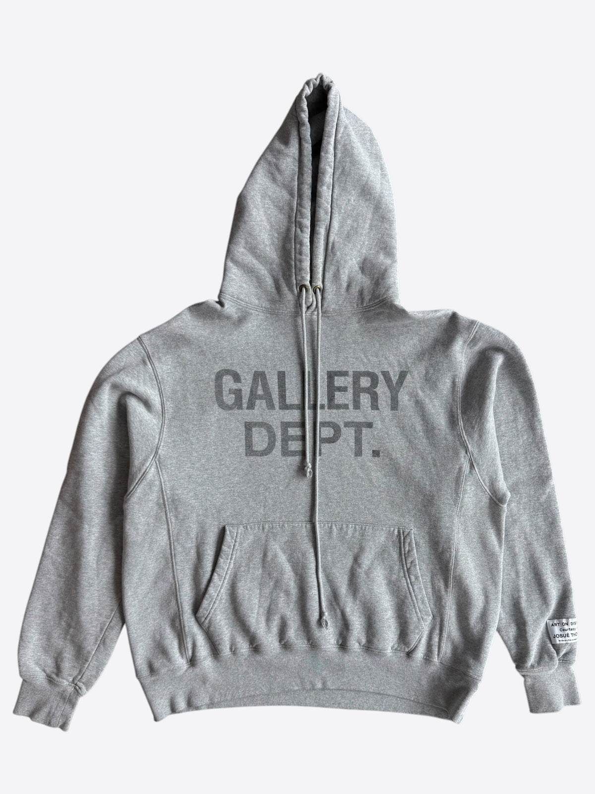 Gallery Dept Grey Logo Hoodie
