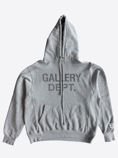 Gallery Dept Grey Logo Hoodie