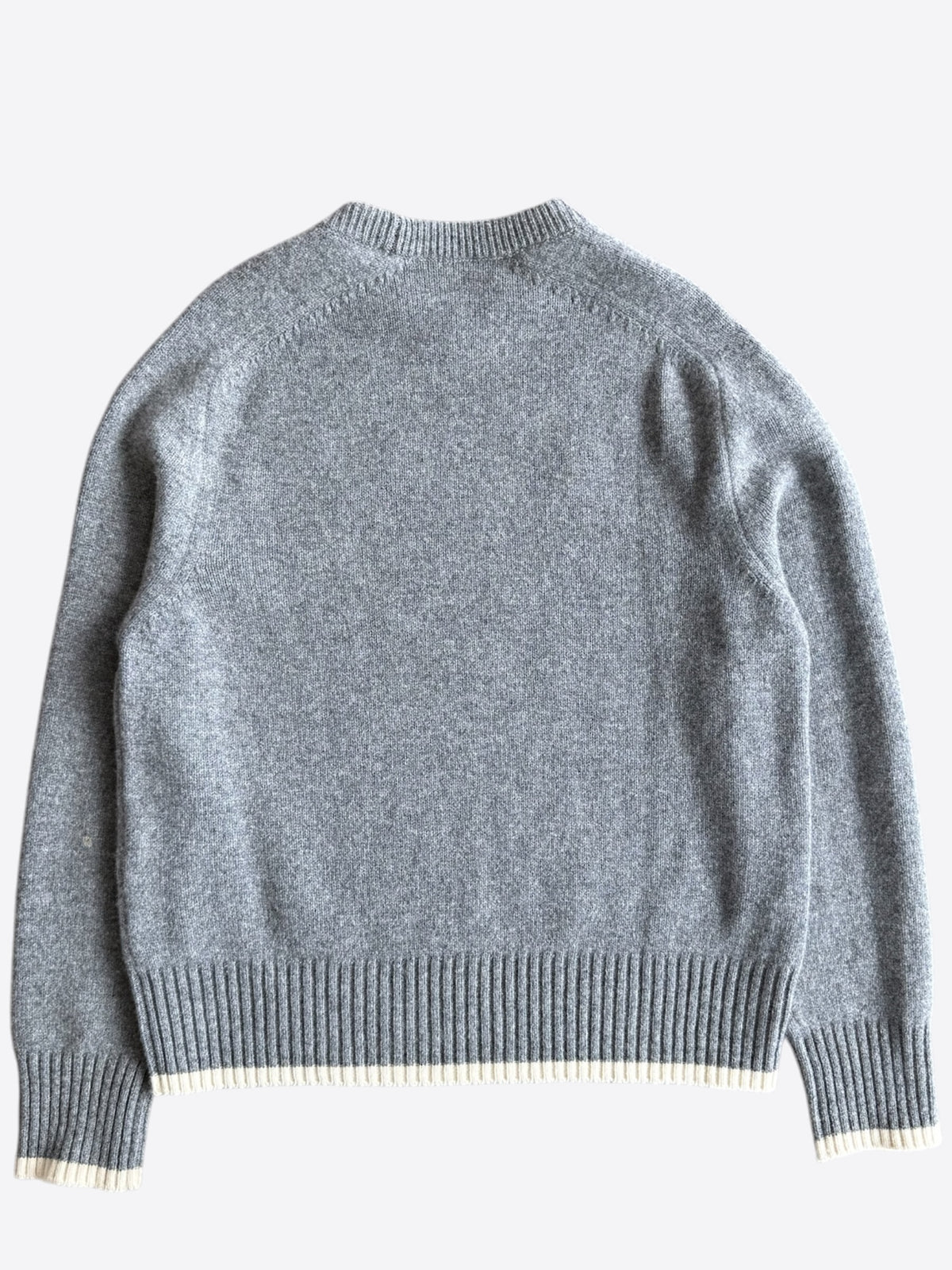 Dior Grey Atelier Wool Knitted Sweater