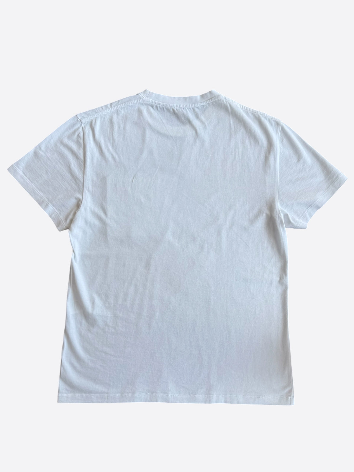 Loewe White Embroidered Anagram T-Shirt