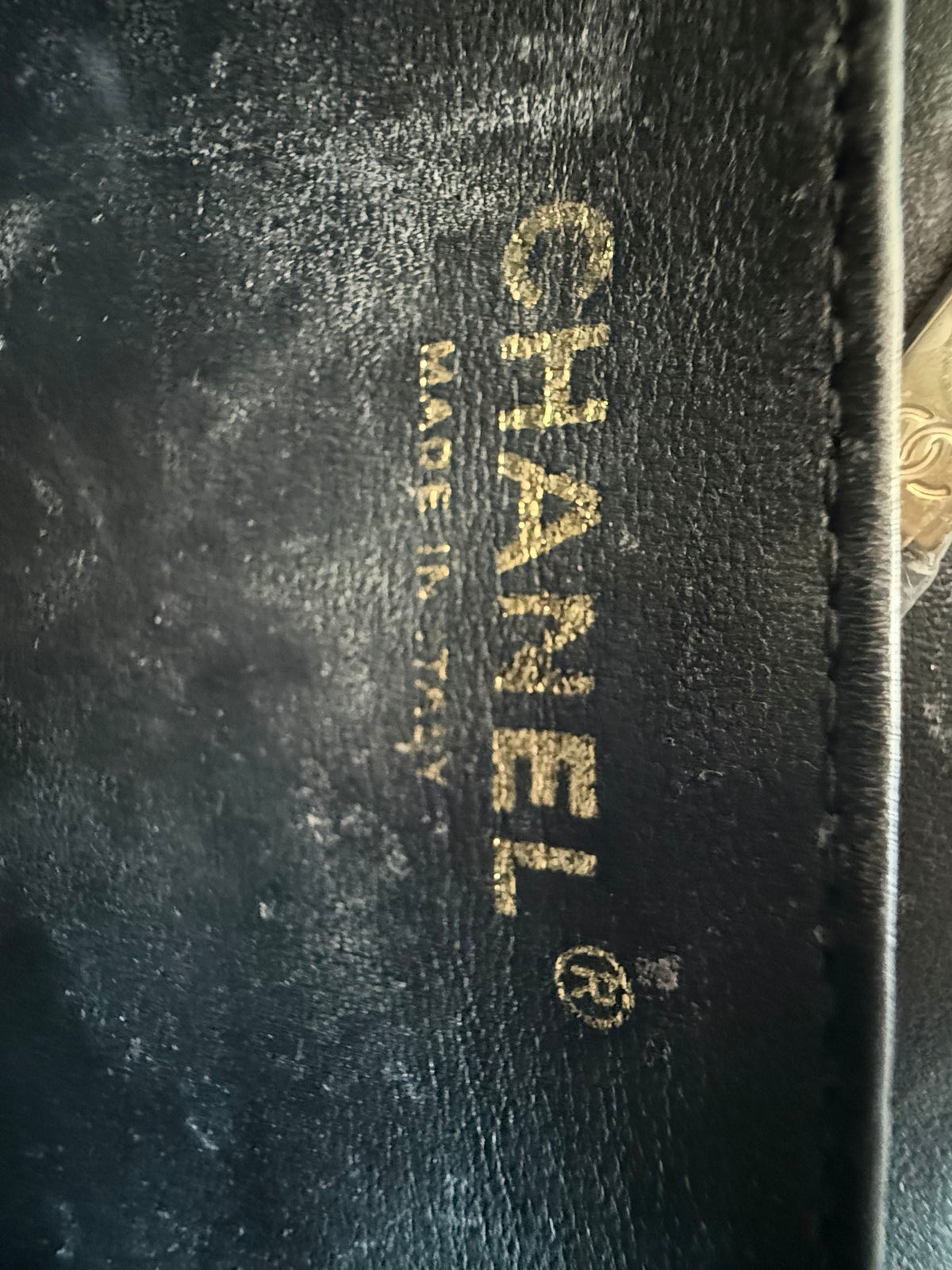 Chanel Black Lambskin Quilted Mini Top Handle Flap Bag