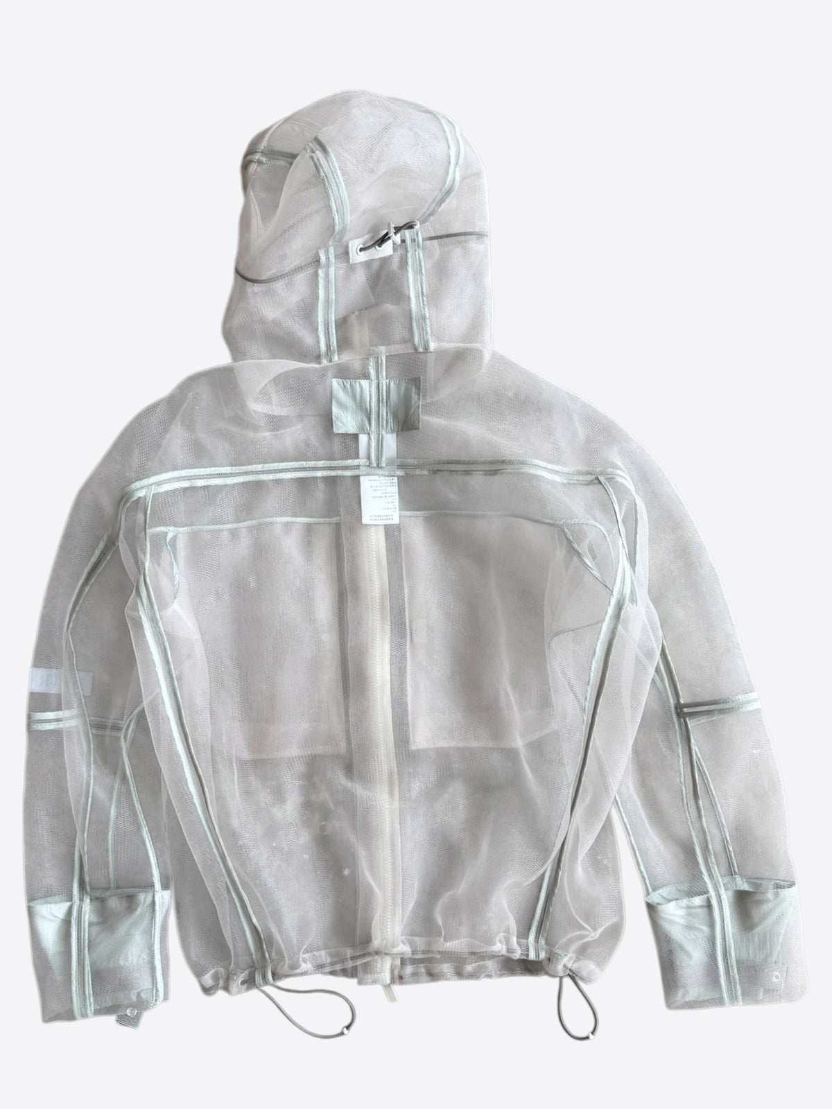 Dior Grey Mesh Tulle Jacket
