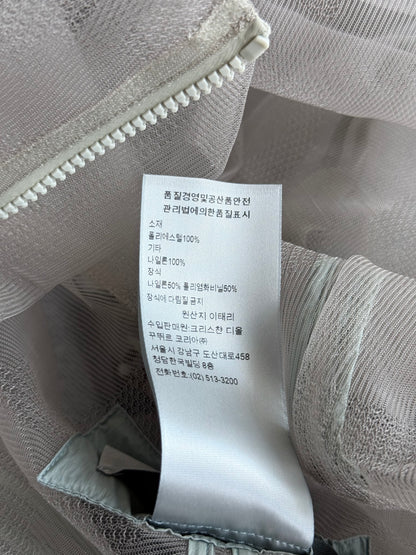 Dior Grey Mesh Tulle Jacket