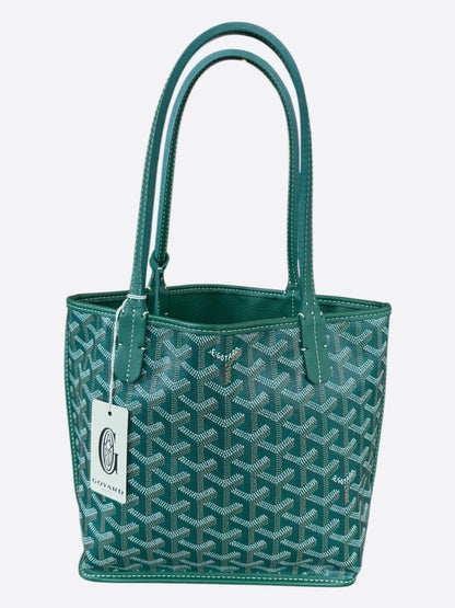 Goyard Green Anjou Tote Bag