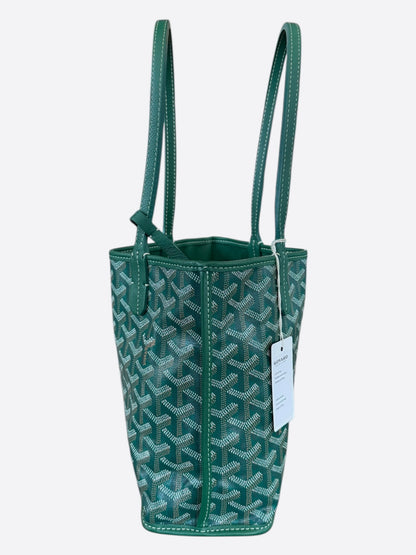 Goyard Green Anjou Tote Bag