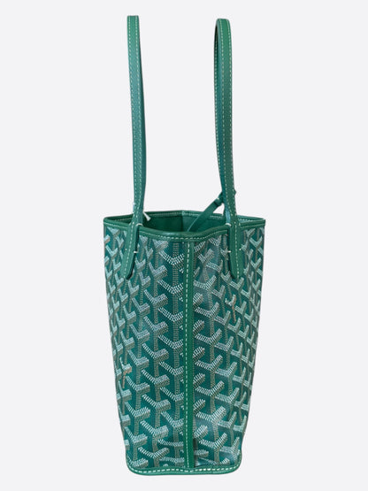 Goyard Green Anjou Tote Bag