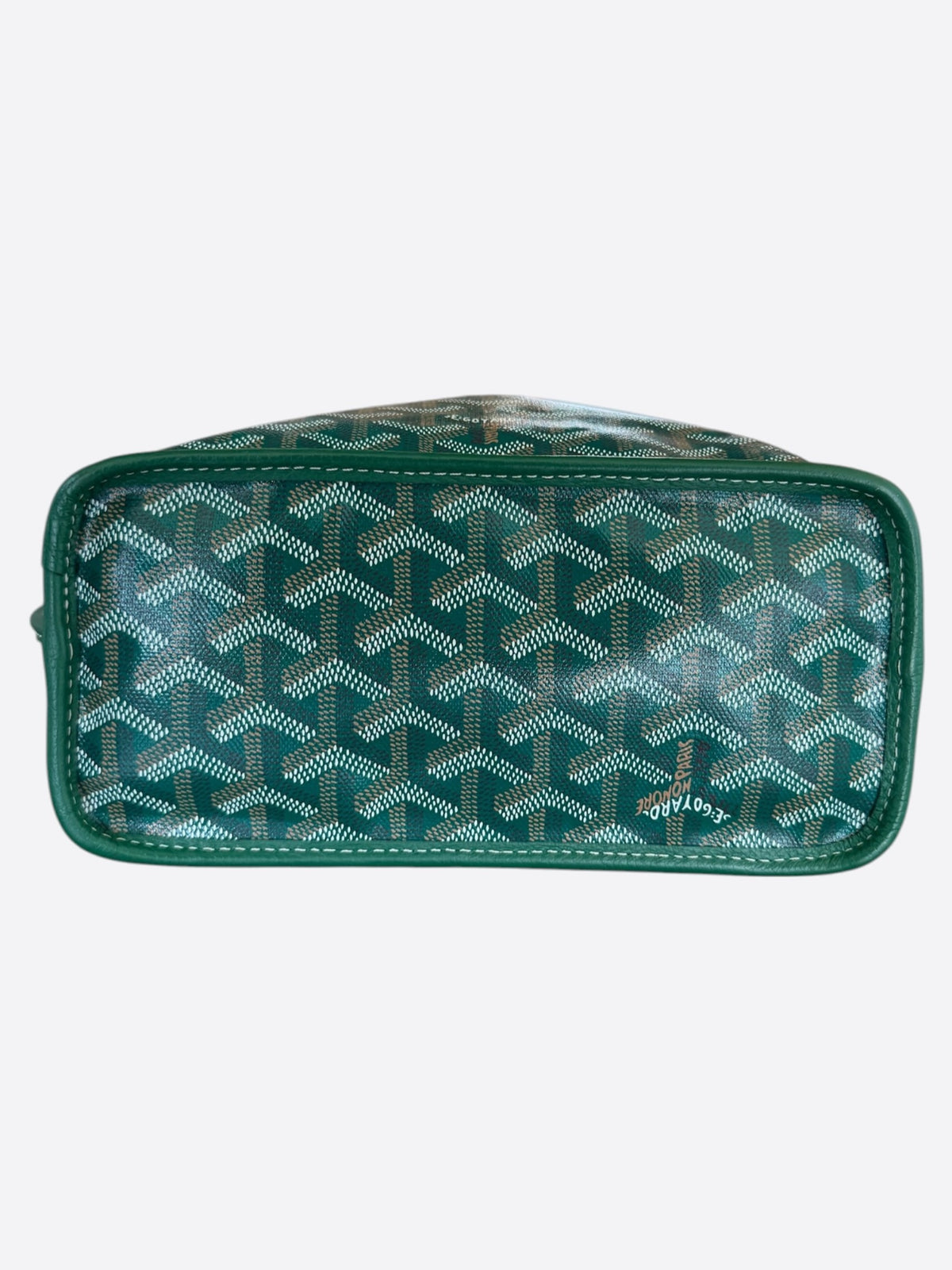 Goyard Green Anjou Tote Bag