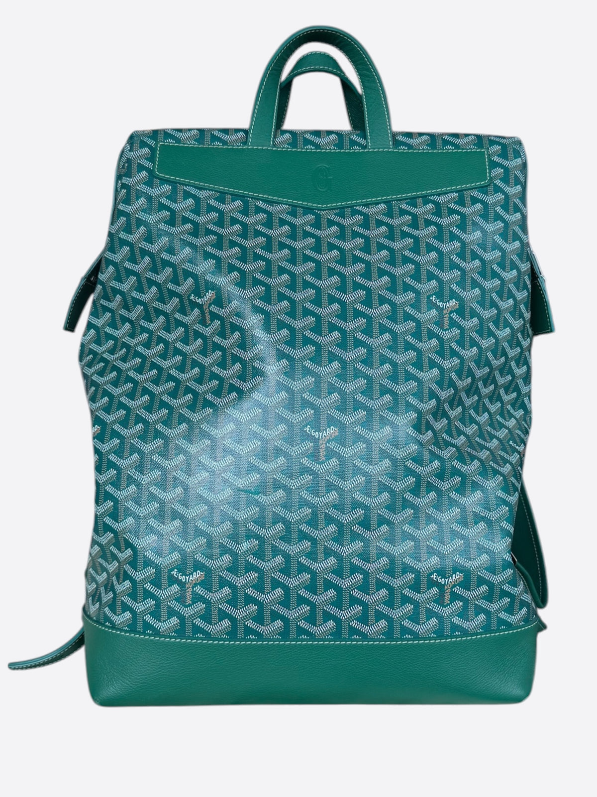 Goyard Green Cisalpin Backpack