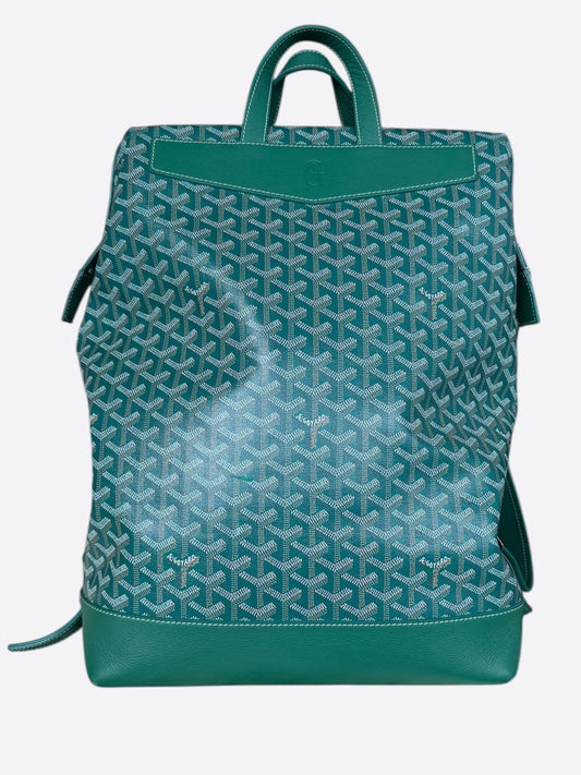 Goyard Green Cisalpin Backpack