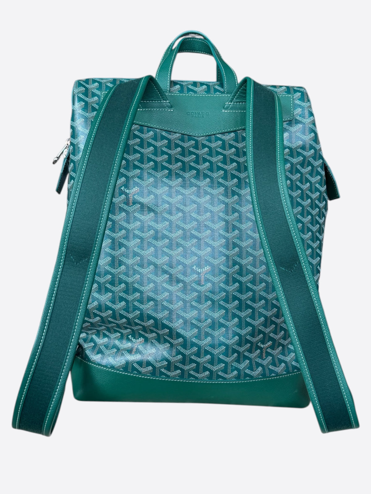 Goyard Green Cisalpin Backpack