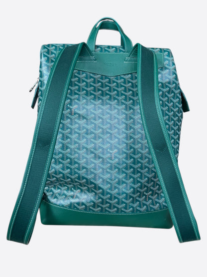 Goyard Green Cisalpin Backpack