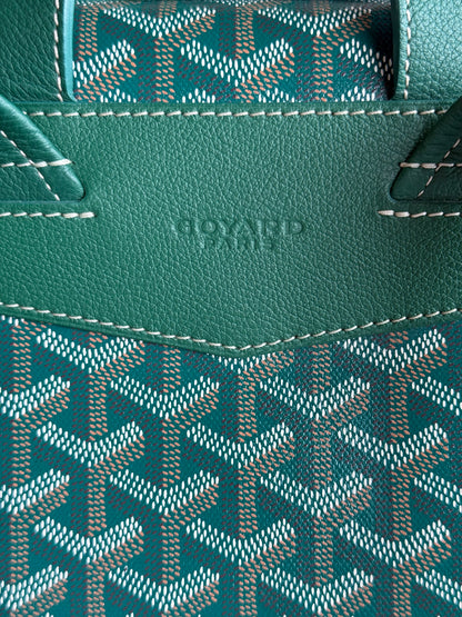 Goyard Green Cisalpin Backpack