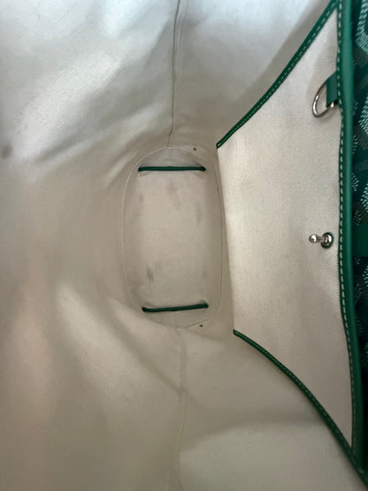 Goyard Green Cisalpin Backpack