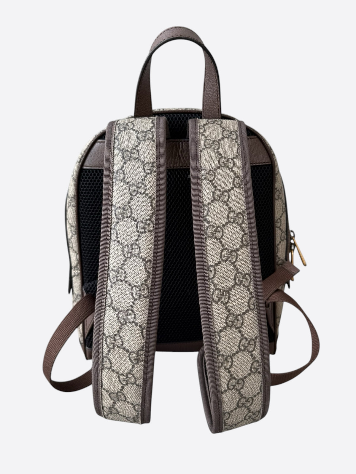 Gucci Beige GG Supreme Ophidia Backpack
