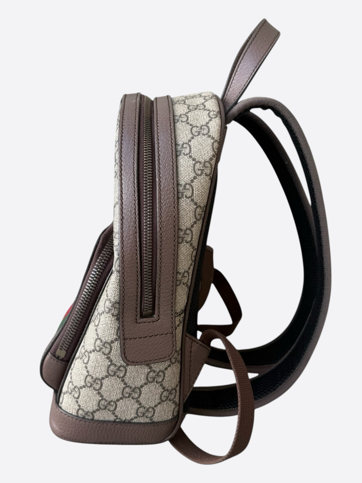 Gucci Beige GG Supreme Ophidia Backpack