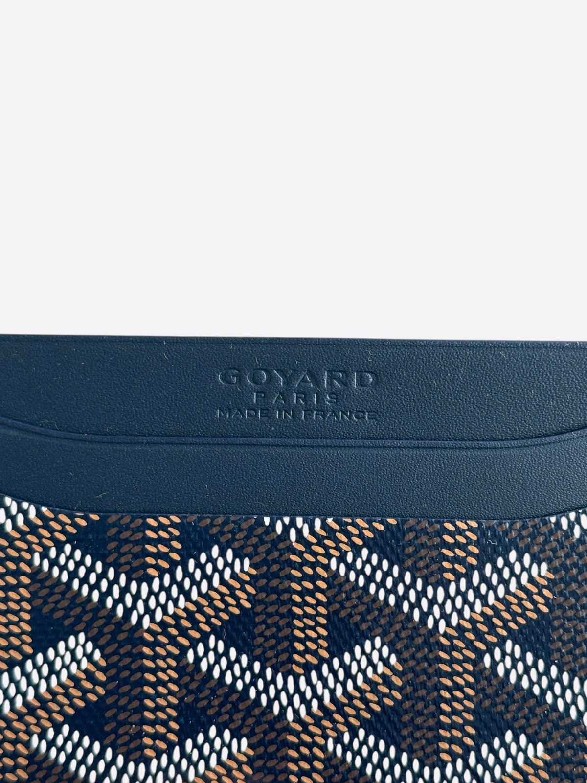 Goyard Navy Saint Sulpice Card Holder