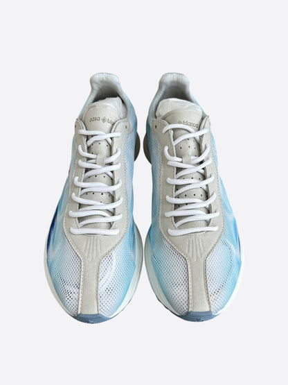 Casablanca Blue & White Stade Sneakers