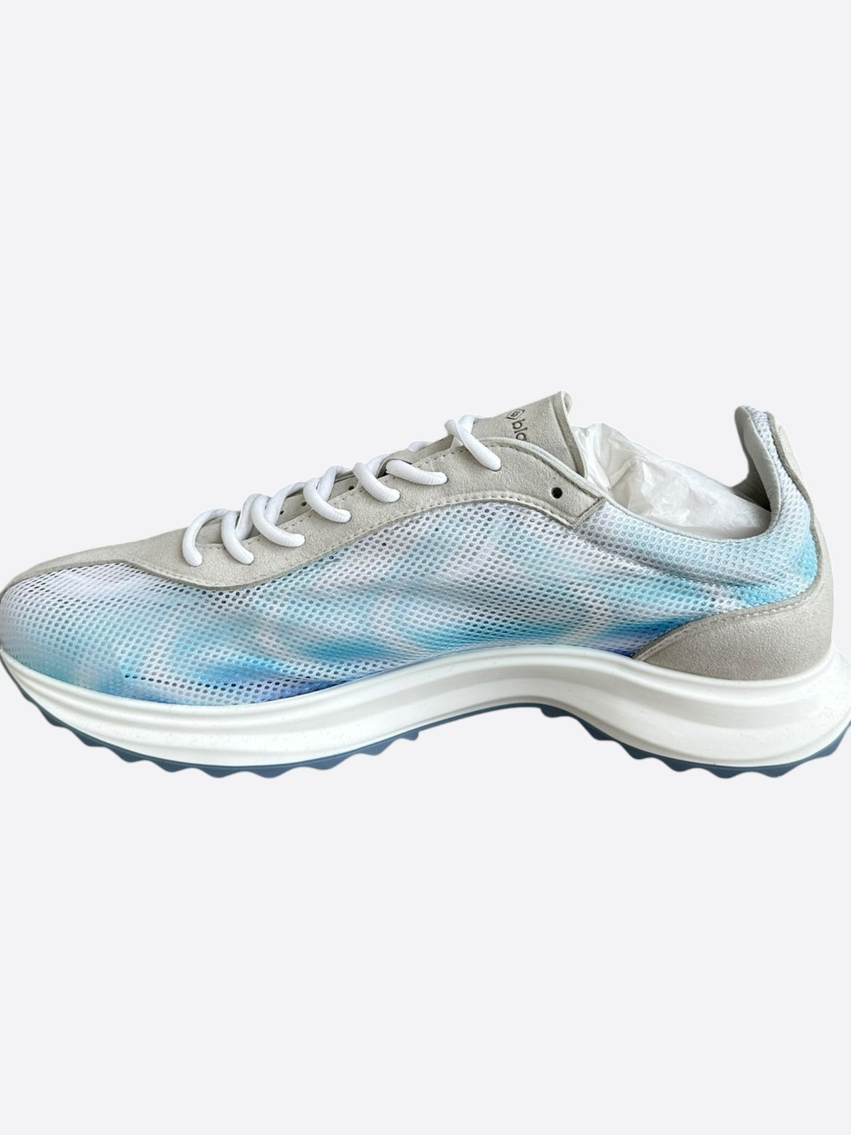Casablanca Blue & White Stade Sneakers