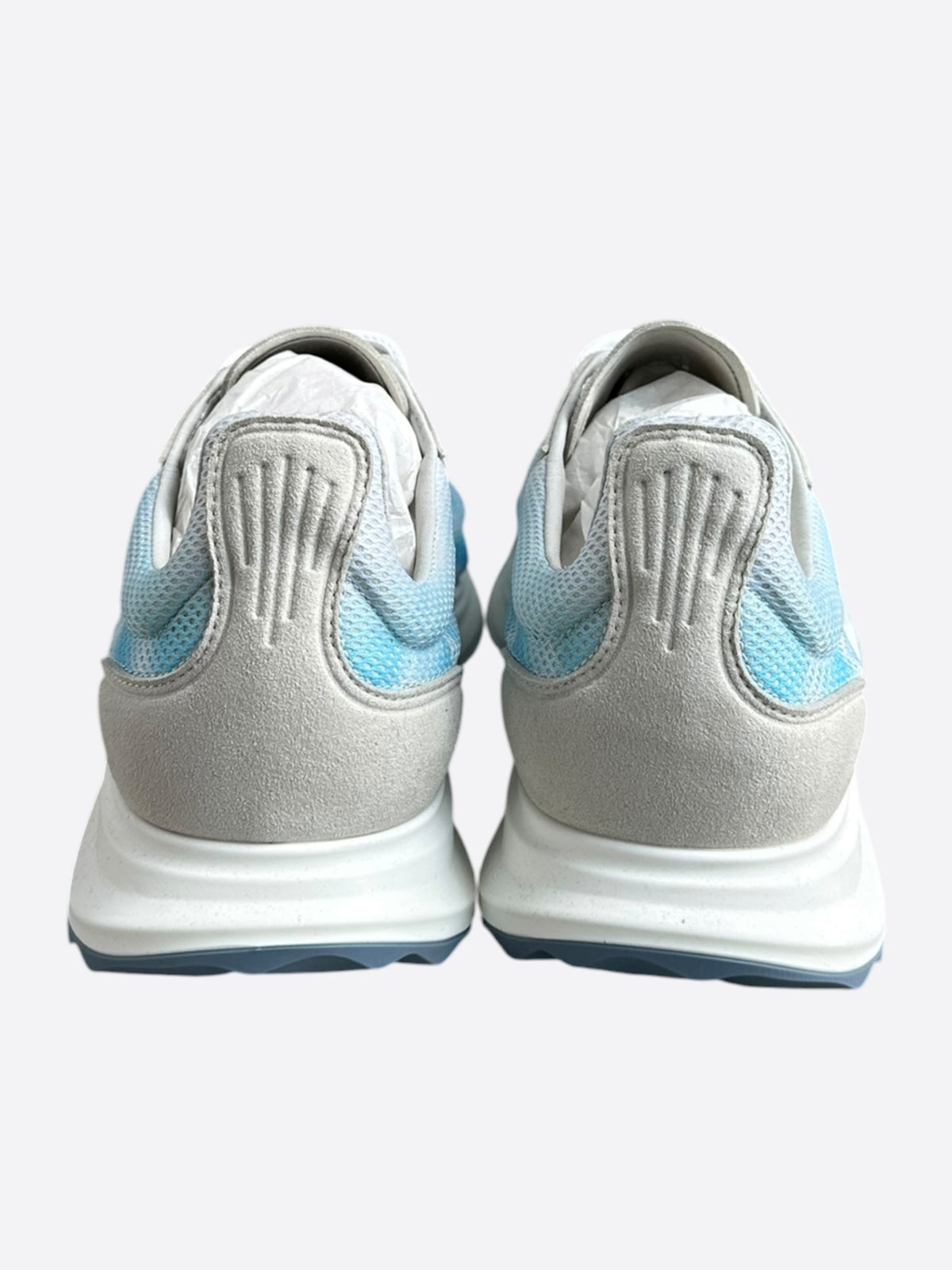 Casablanca Blue & White Stade Sneakers