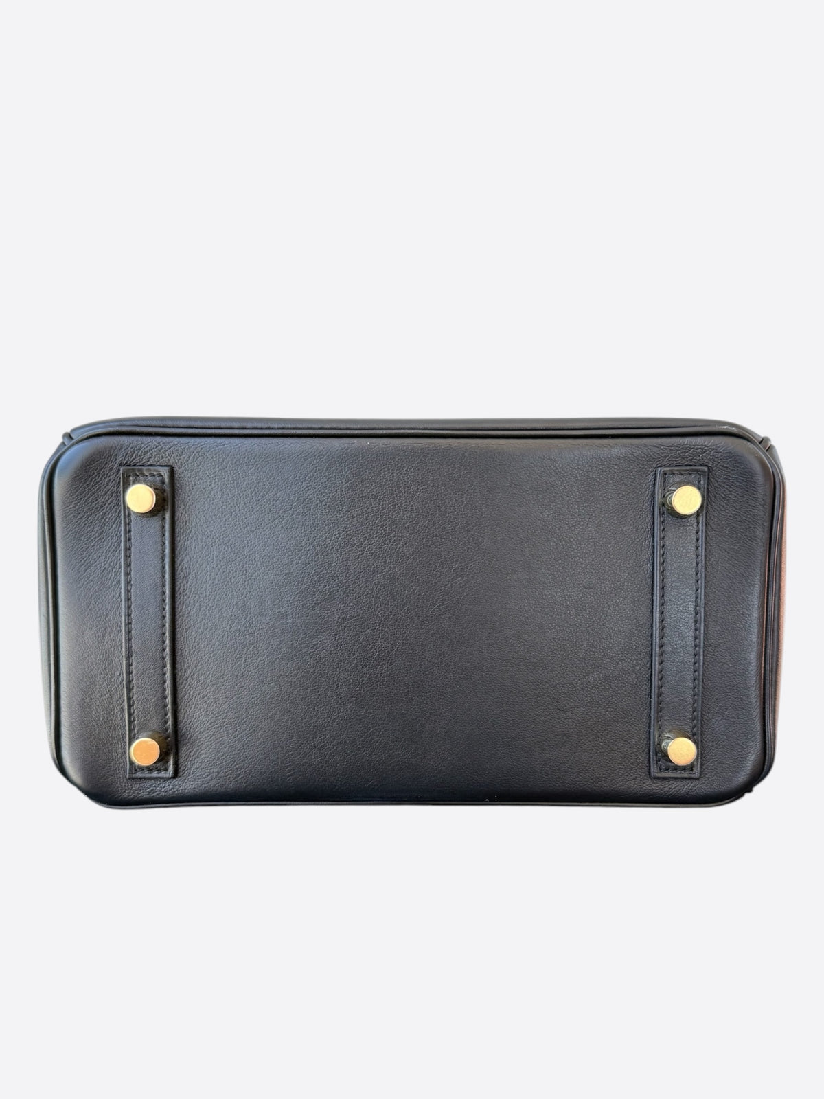 Hermes Black Swift & Gold Hardware Birkin 25
