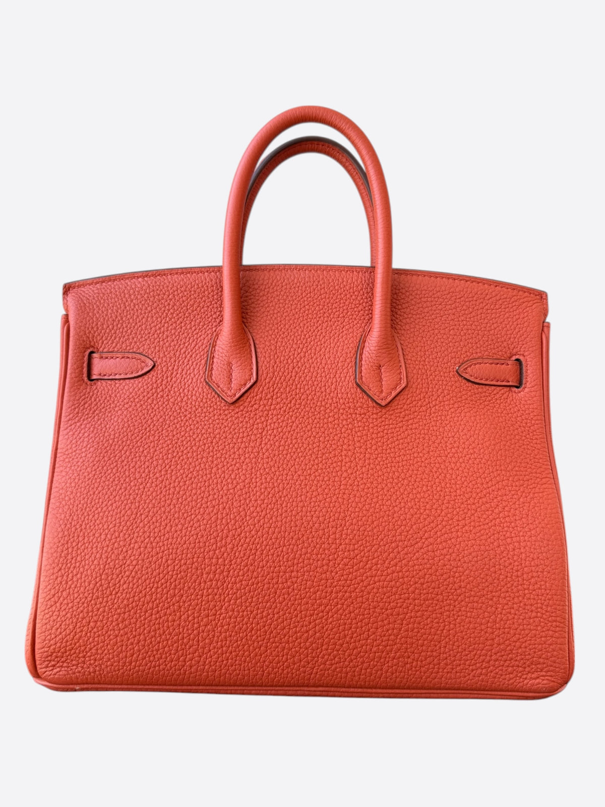 Hermes Orange Togo & Gold Hardware Birkin 25