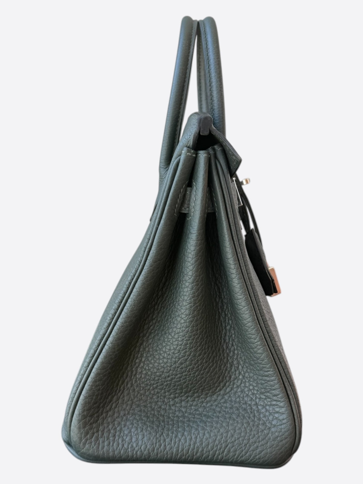 Hermes Vert Rousseau Togo & Palladium Hardware Birkin 25