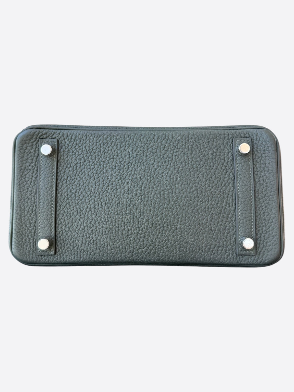 Hermes Vert Rousseau Togo & Palladium Hardware Birkin 25