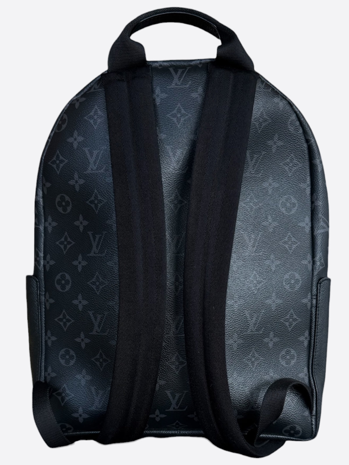 Louis Vuitton Black Taigarama Monogram Discovery Backpack