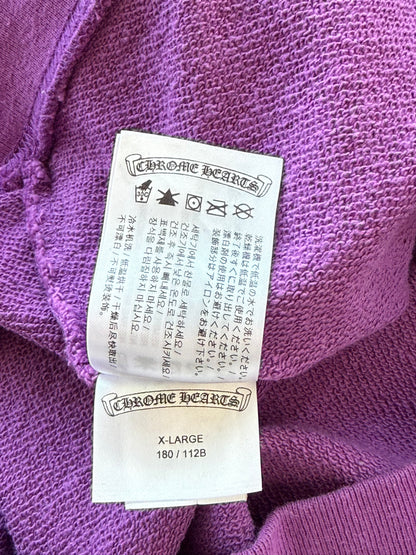 Chrome Hearts Matty Boy Purple More Not Less Sweater