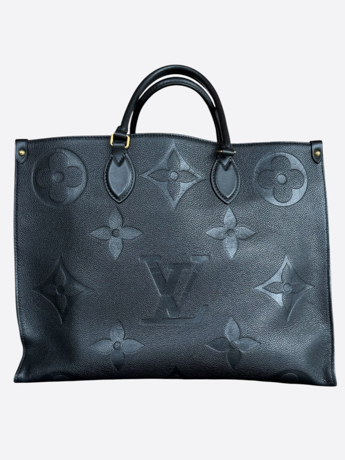 Louis Vuitton Black Monogram Empreinte OnTheGo GM
