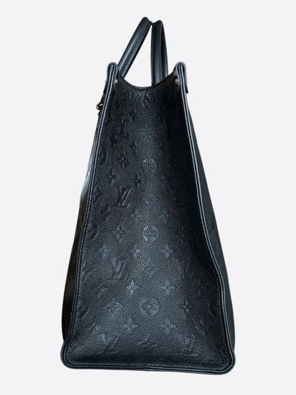 Louis Vuitton Black Monogram Empreinte OnTheGo GM