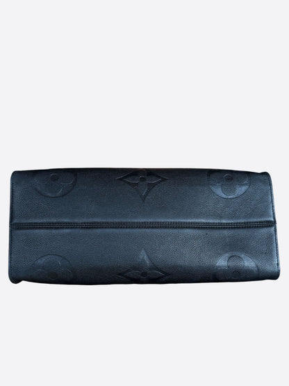 Louis Vuitton Black Monogram Empreinte OnTheGo GM