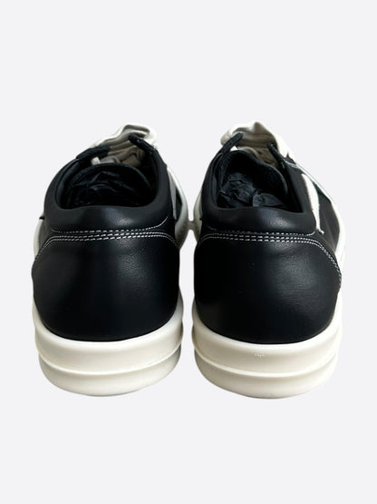 Rick Owens Black & White Vintage Women's Low Top Sneakers