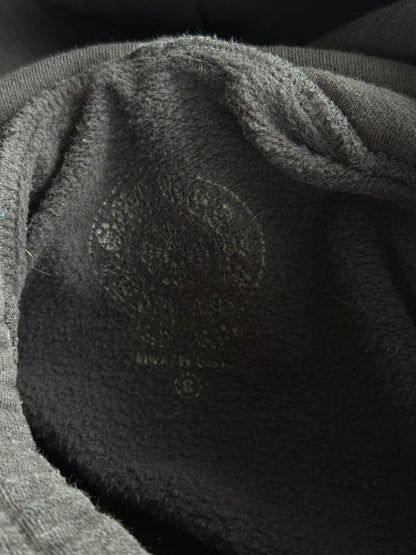 Chrome Hearts Black & White Horseshoe Chomper Logo Hoodie