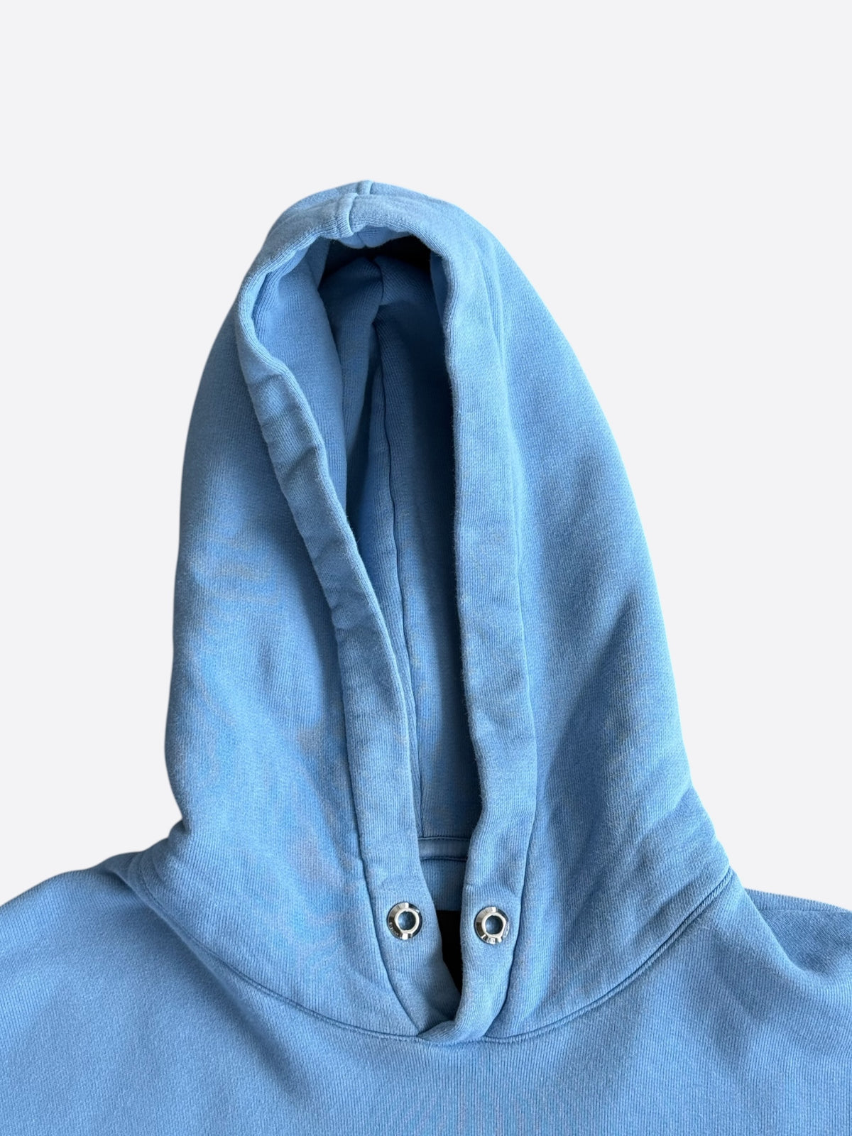 Givenchy Light Blue & Black College Logo Hoodie