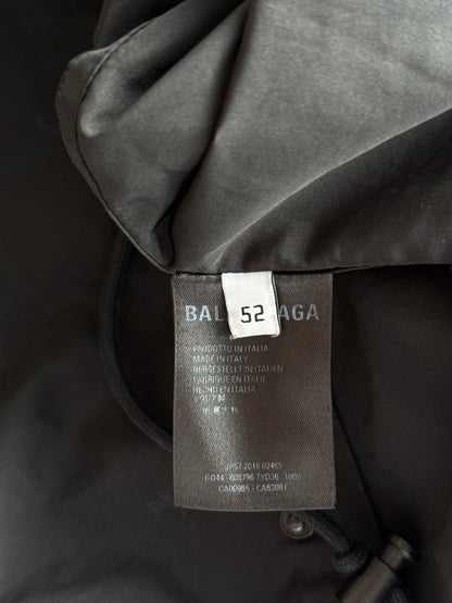 Balenciaga Black BB Logo Windbreaker Jacket