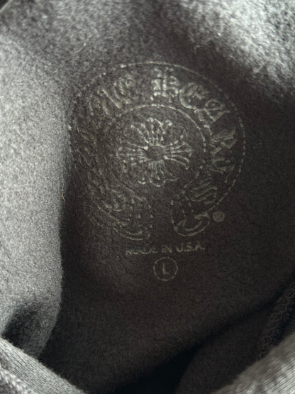 Chrome Hearts Black & White New York Horseshoe Logo Hoodie